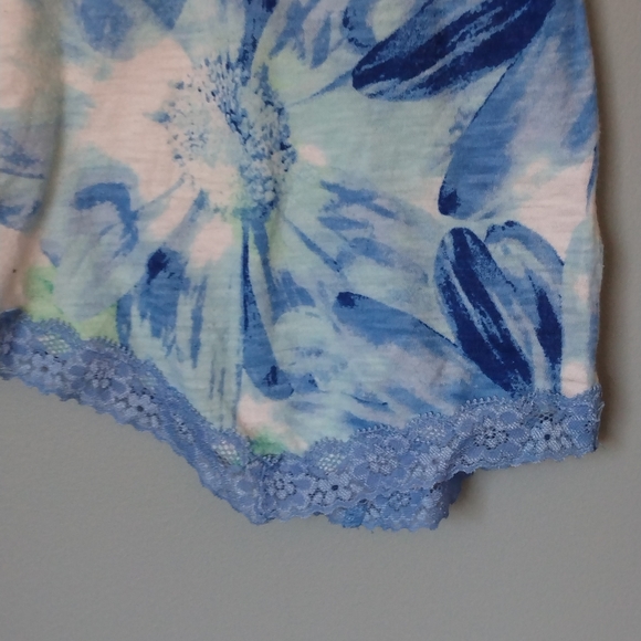 Sparkly Flower Kid Top Yough Sleeveless - Picture 3 of 4